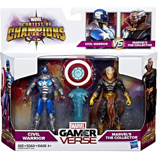  Gamerverse Contest of Champions The Collector Vs. Civil Warrior (2 Pack)