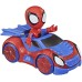  Spidey and His Amazing Friends Spidey Action Figure and Web-Crawler Vehicle