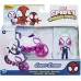  Spidey and His Amazing Friends Ghost-Spider Action Figure and Copter-Cycle Vehicle