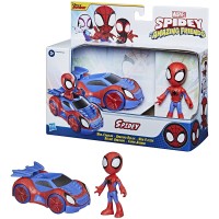 Marvel Spidey and His Amazing Friends Spidey Action Figure and Web-Crawler Vehicle