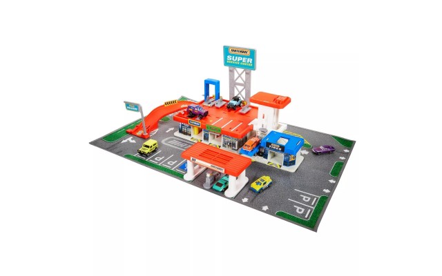  Retro Super Service Center Station Playset