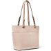  Medium Bedford Leather Pocket Tote, Pink One Size