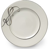 Mikasa Love Story Dinner Plate 10.75-inch, Silver