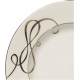  Love Story Dinner Plate 10.75-inch, Silver
