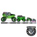  9 pc Monster Trucks 1:64 Scale, Multicolor
