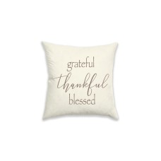 Morgan Home Typography 18×18 Decorative Pillow