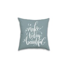 Morgan Home Typography 18×18 Decorative Pillow