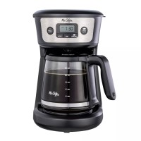 Mr. Coffee 12-Cup Programmable Coffee Maker with Strong Brew Selector, Black
