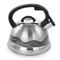 Mr. Coffee Cagliari 1.75 Qt. 1.7 L Whistling Tea Kettle