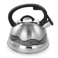Mr. Coffee Cagliari 1.75 Qt. 1.7 L Whistling Tea Kettle