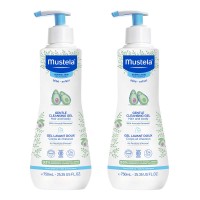 Mustela Gentle Baby 2-Pack 25.35 fl oz Cleansing Gel Gently Cleanses Hair and Body