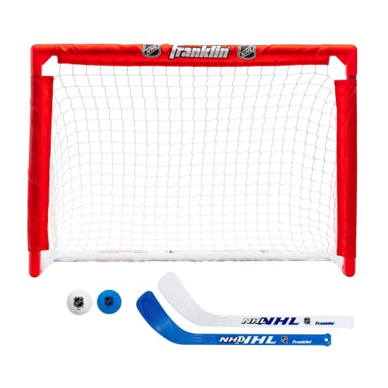 NHL  Mini Hockey Goal Set, Red