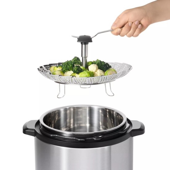  Good Grips Stainless Steel Steamer with Telescoping Extendable Handle