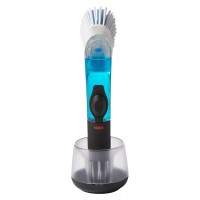 OXO Softworks Soap Dispensing Cleaning Dish Brush Storage Set