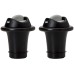 Vacuum Wine Preserver with Two Stoppers, Black