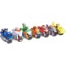  Moto Pups Chase’s Deluxe Pull Back Motorcycle Vehicle with Wheelie Feature and Figure