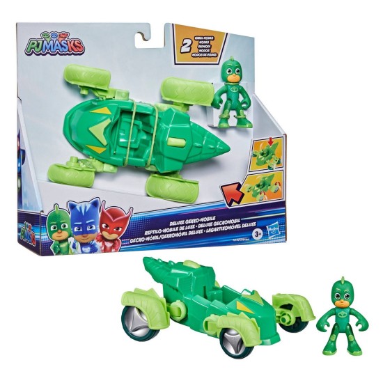  Gekko Deluxe Vehicle Gekko-Mobile Car Preschool Toy, Green