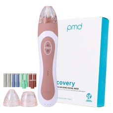 PMD TruTier™ TechnologyPersonal Microderm Elite Pro Device and 5 Recovery Collagen Sheet Masks, Penetrate 20X Deeper
