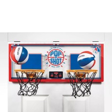 Pop-a-Shot Double Shot Basketball Hoops Classic Arcade Game with Scoring & Sound