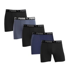 PUMA Men's Comfort Waistband Boxer Brief5 packLarge