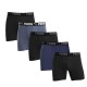  Men's Comfort Waistband Boxer Brief, 5 pack, Large
