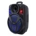 15″ PBX-615 Bluetooth Speaker with Rechargeable Battery and LED Lights