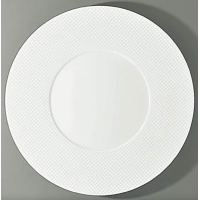 Raynaud Checks Plate Round Bottom  6.5″