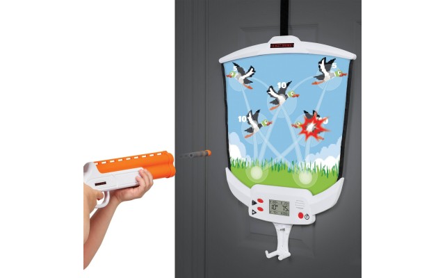  Digital Display Duck Hunting Game,White