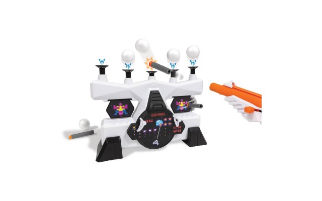  Hover Target Shooting Game 8-bit, White