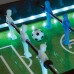  Table Top Lighted Real Arcade Foosball Action 8-bit Durable Steel Player Rods Resist Wear