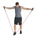  Total Body Resistance System, 3 Resistance Tubes, 2 Handles with Foam Grips, Ankle Strap, Door Anchor, Drawstring Carry Bag, and Instruction Sheet
