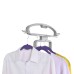  Professional GS45-DJ Dual Bar Garment Steamer with Foot Pedal Controls, Silver