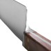  Ultra Sharp 100% Full Forged High Carbon German Stainless Steel 6-Pc. Walnut and Brass Knife Block Set