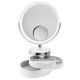  SpaStudio Vanity Mirror with 1X/5X Magnification and Magnetic 10X Mini Mirror