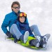 2-Pack  50″ Vipernex Premium Foam Snow Sled, Green and Orange