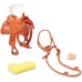  Untamed Swing & Saddle Barn Playset, Multicolor