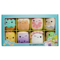 Squishmallows 5″ Mini 8 Pack Assortment Food, Chanel, Maya, Keina, Poplina, Sinclair, Maui, Bernardo, Lena