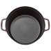  7 Quart Enameled Cast Iron Oven Safe up to 700°F Braise and Grill, Red