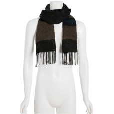 Steve Madden Lurex Striped Muffler Scarf