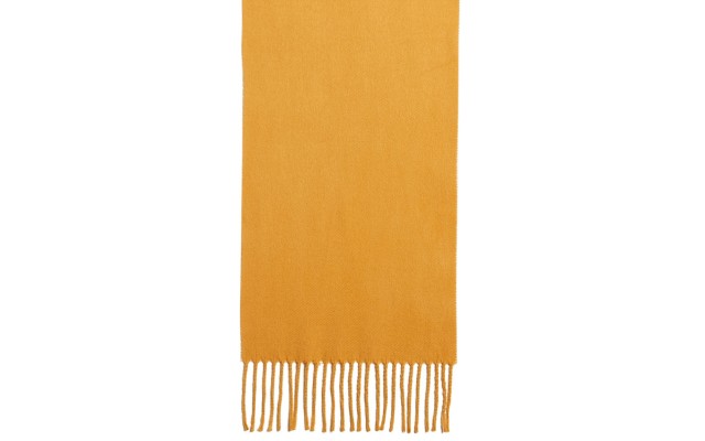  Mid Weight Solid Blanket Scarf, Gold