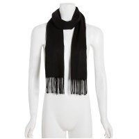 Steve Madden Mid Weight Solid Muffler Scarf, Black