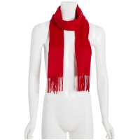 Steve Madden Mid Weight Solid Muffler Scarf, Red