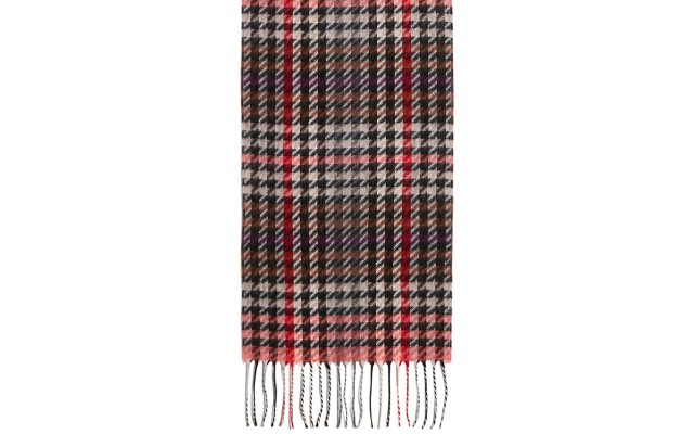  Modern Houndstooth Italian Muffler Scarf