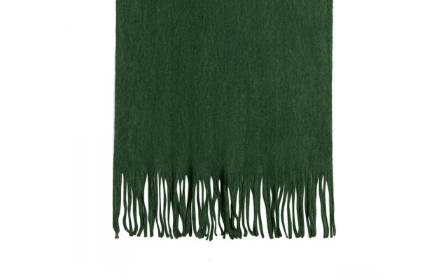  Super-Soft Knit Muffler Scarf, Green