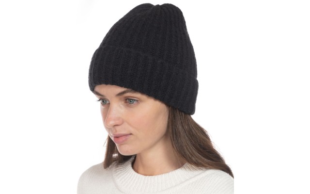 Style & Co Rib Solid Beanie With Lurex, Black