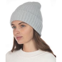 Style & Co Rib Solid Beanie With Lurex, Gray