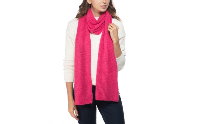 Style & Co Rib Solid Scarf, Pink