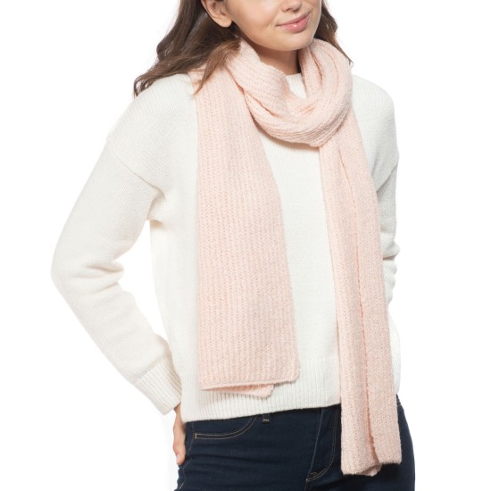 Style & Co Rib Solid Scarf With Lurex, Pink