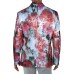  Mens Vibrante Metallic Sportcoat One-Button Blazer Jacket, Pink 42L