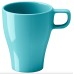  4 inch New Stone Mug Sets, Turquoise, Set Of 12